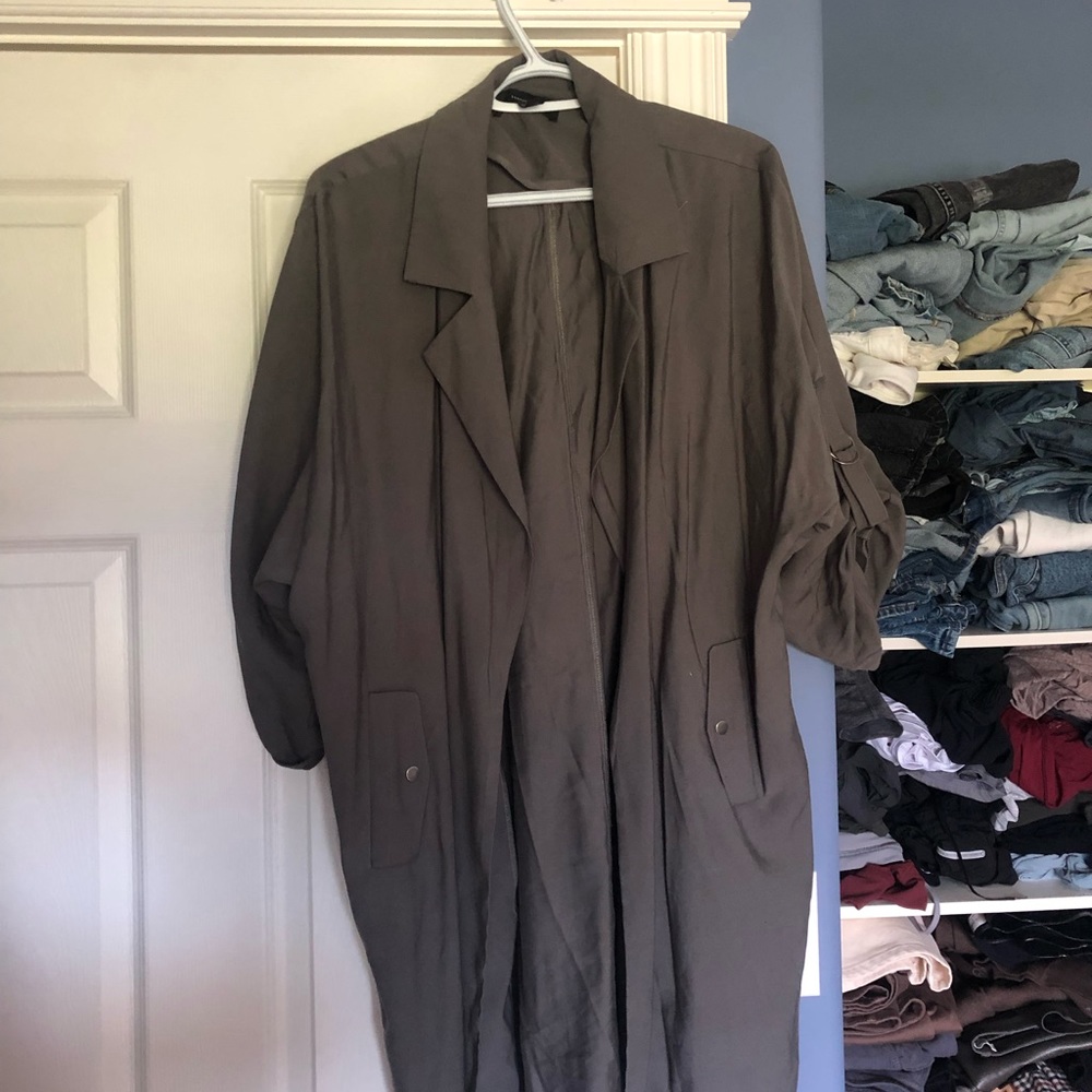 GREY DUSTER COAT 2k inspired!!!